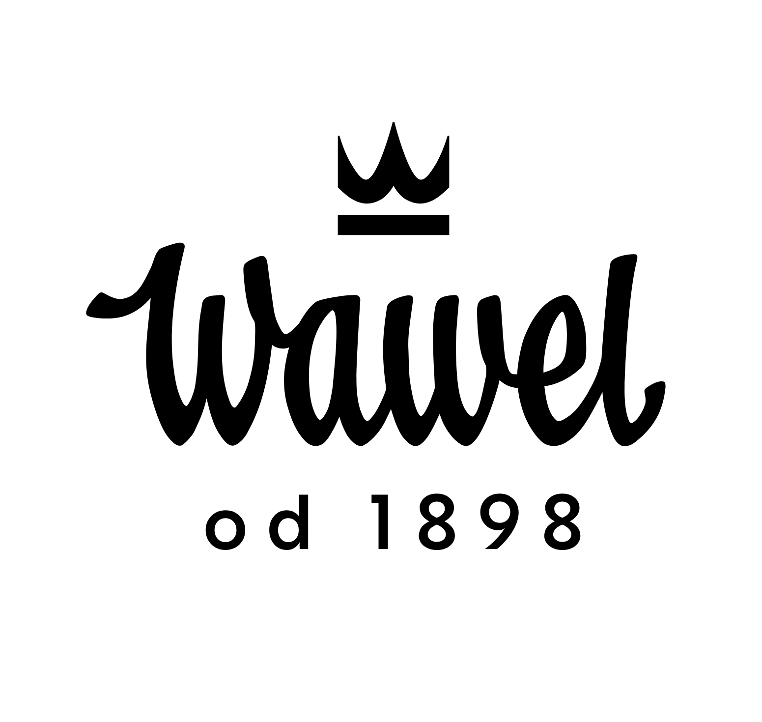 Wawel logo on a dark background (transparent PNG)