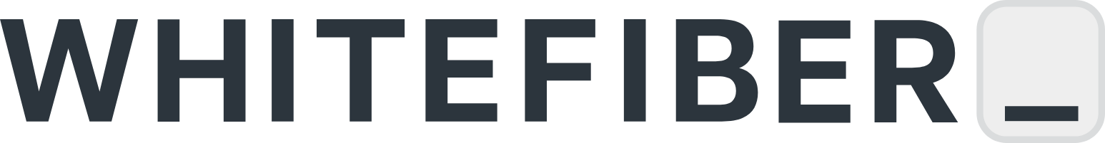 WhiteFiber logo large (transparent PNG)