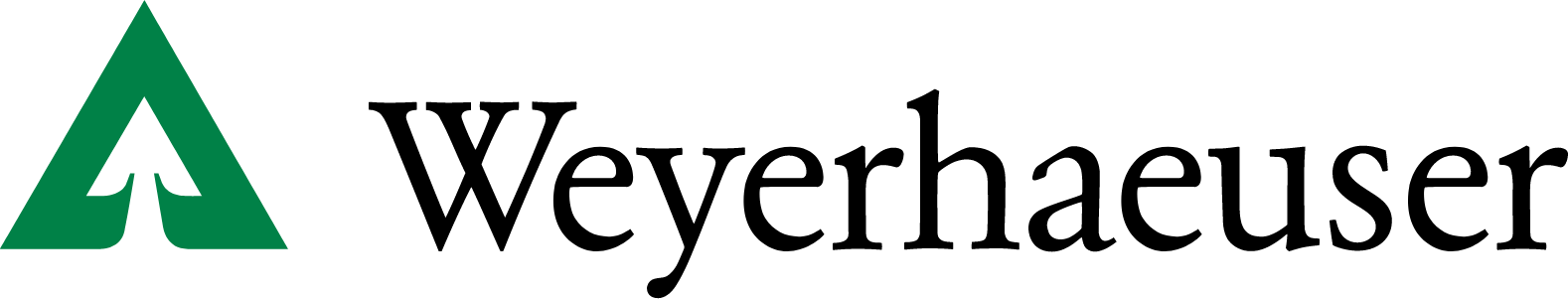 Weyerhaeuser
 logo large (transparent PNG)