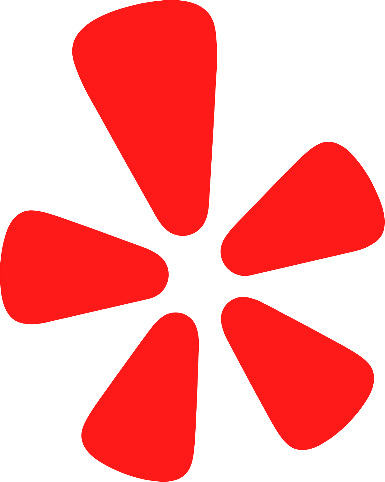 Yelp logo (transparent PNG)