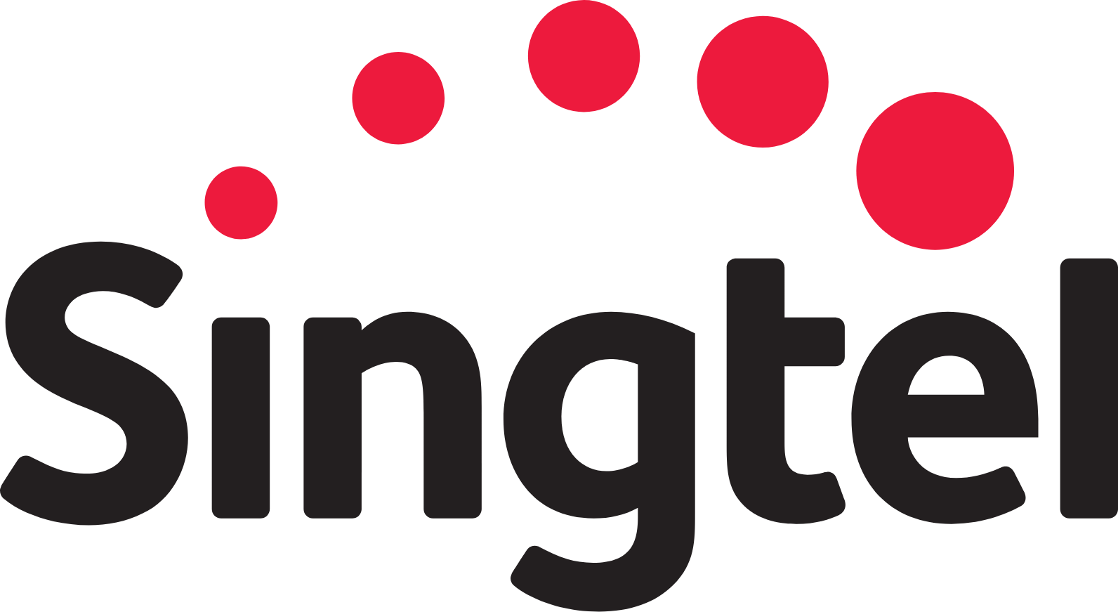 Singtel logo large (transparent PNG)