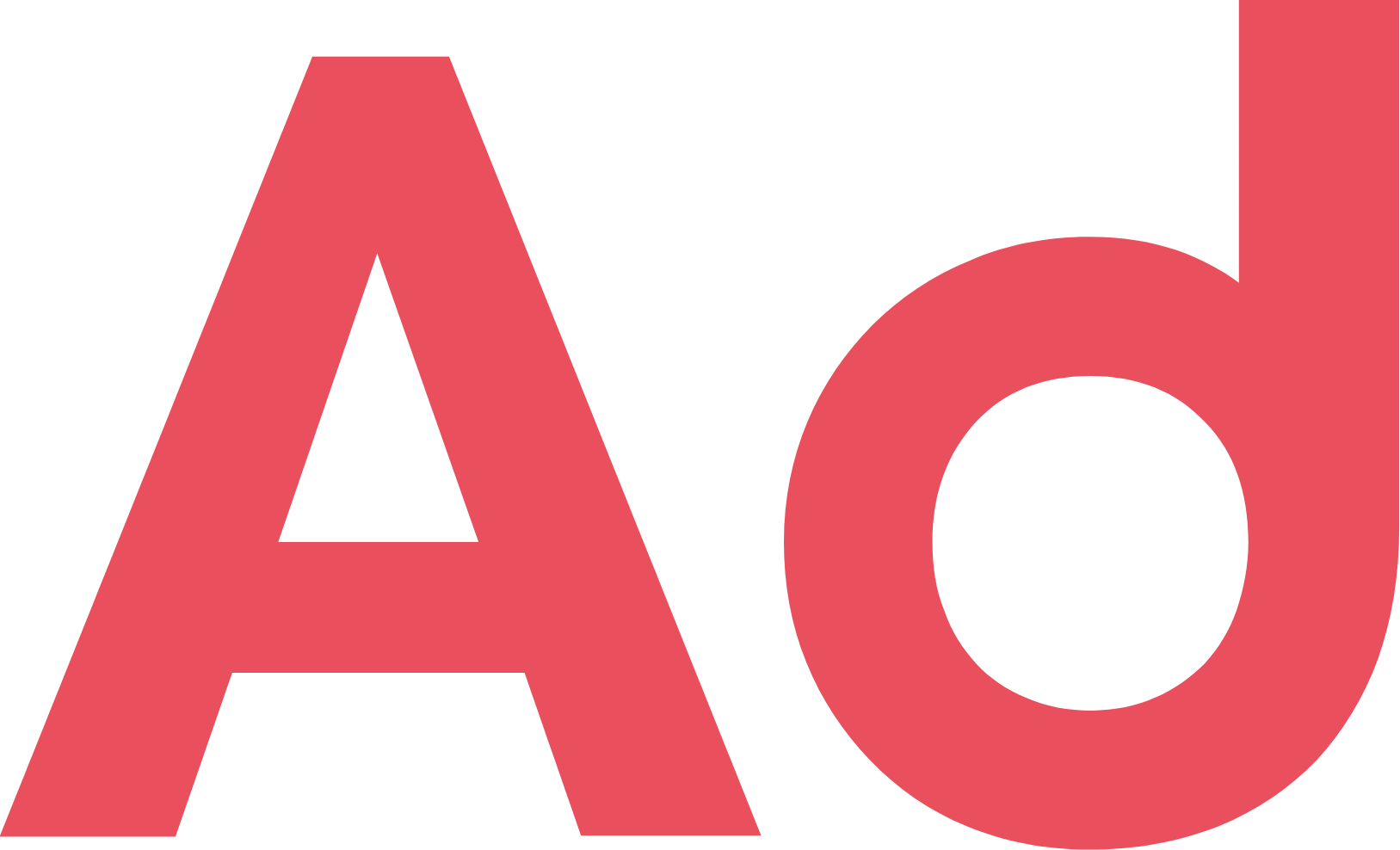 Premium Vector | Ad logo design