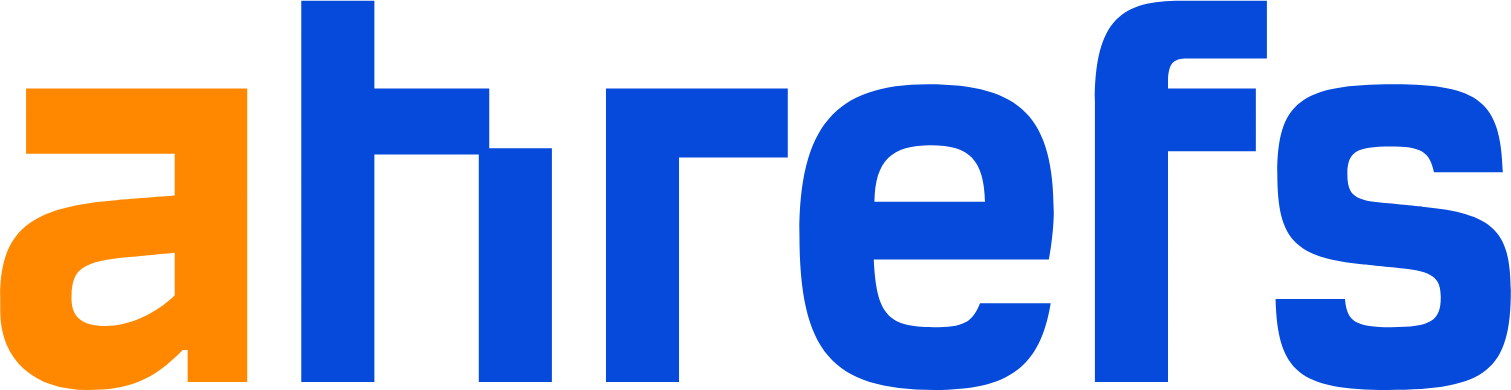 ahrefs logo large (transparent PNG)