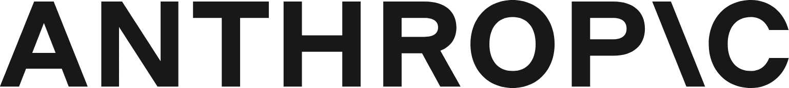 Anthropic logo large (transparent PNG)