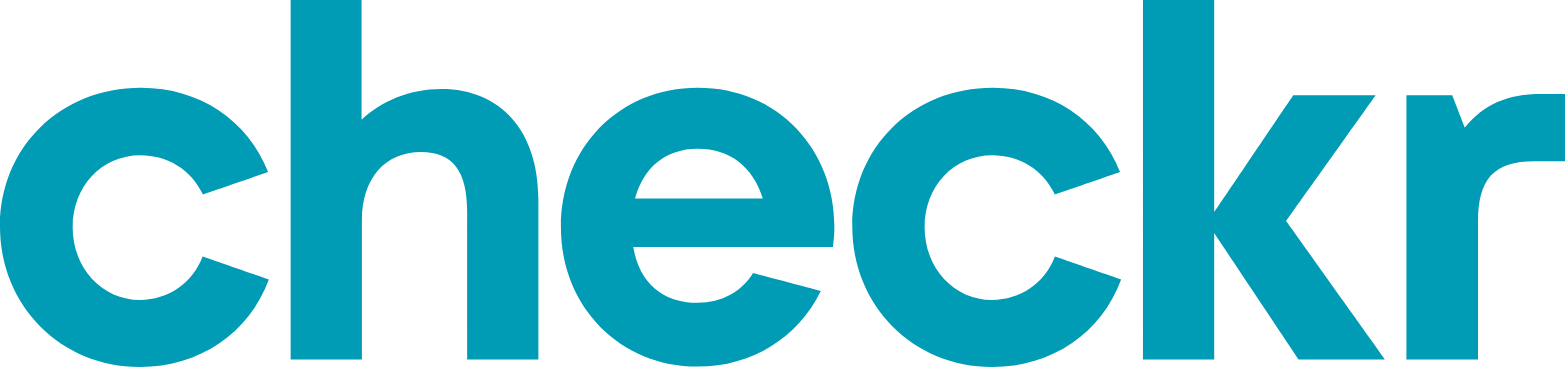 Checkr logo in transparent PNG and vectorized SVG formats