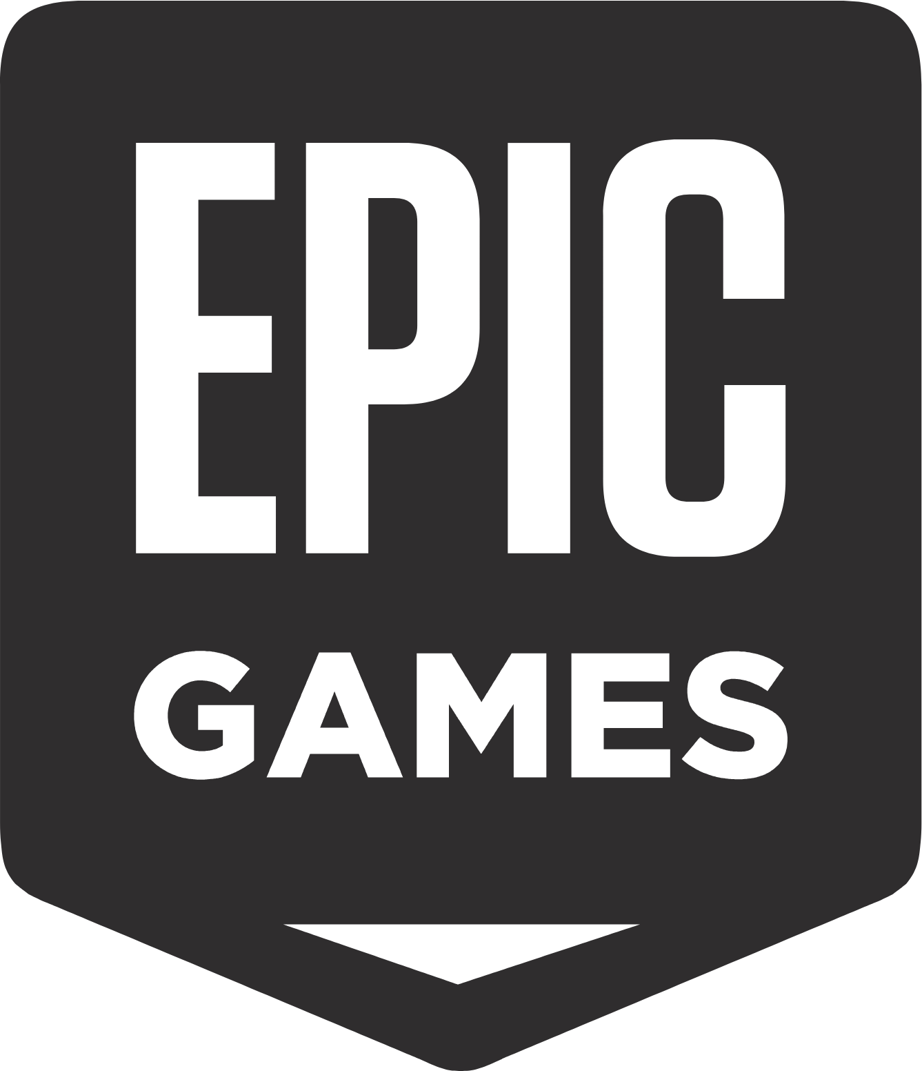 Epic Games logo (PNG transparent)