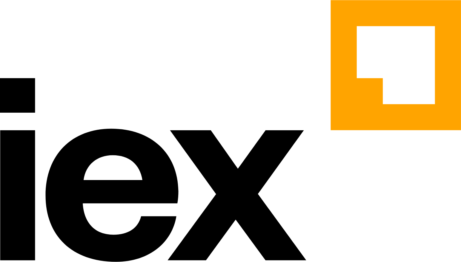 Investors Exchange (IEX) logo large (transparent PNG)