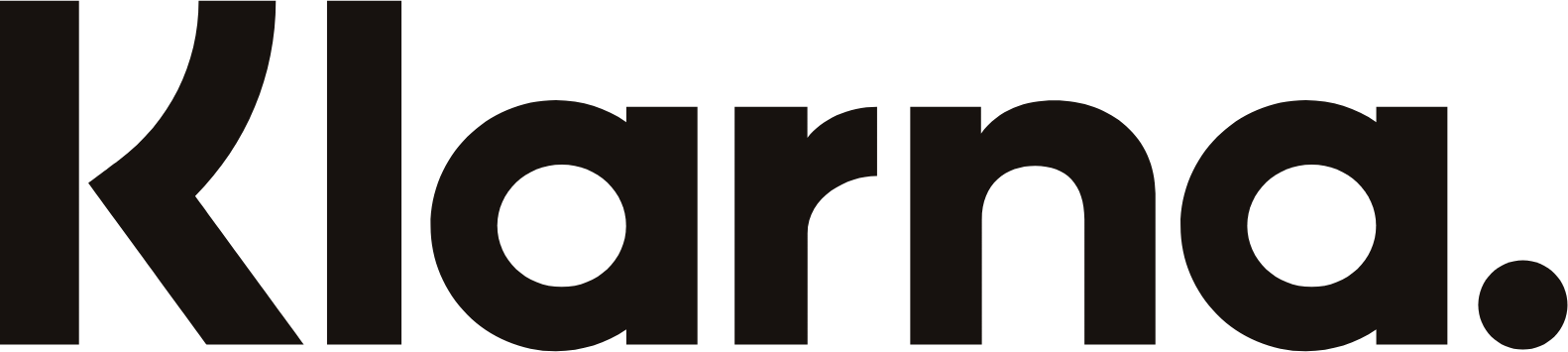 Klarna logo large (transparent PNG)