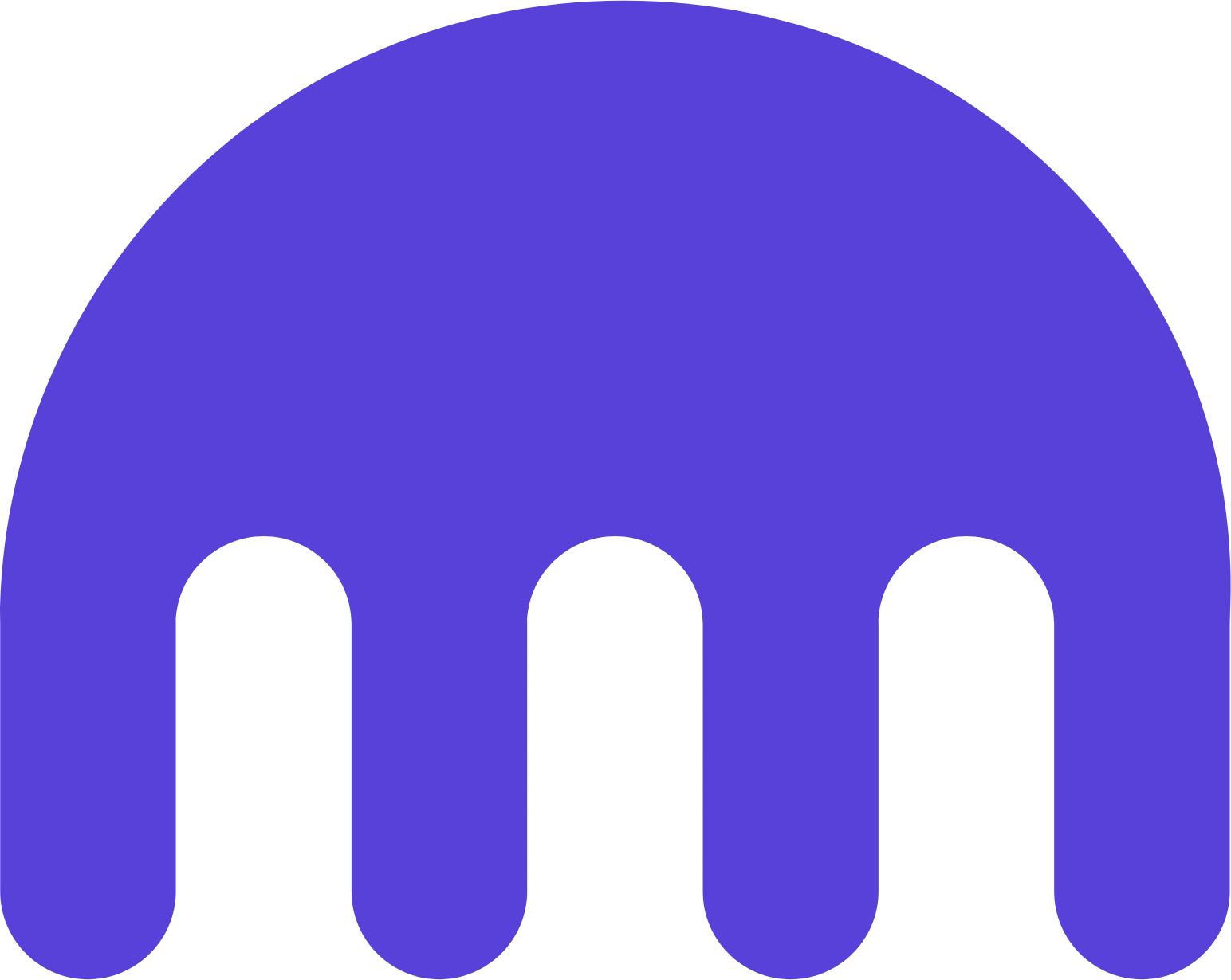 Kraken logo (transparent PNG)