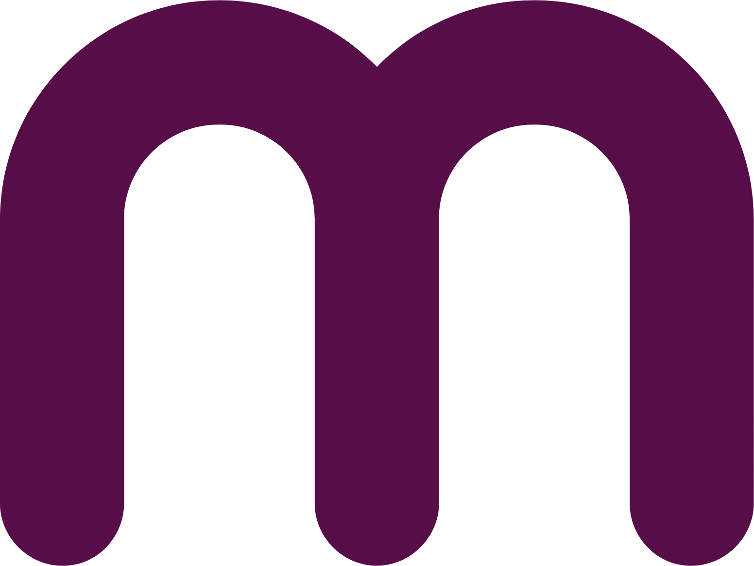 Meesho logo (transparent PNG)