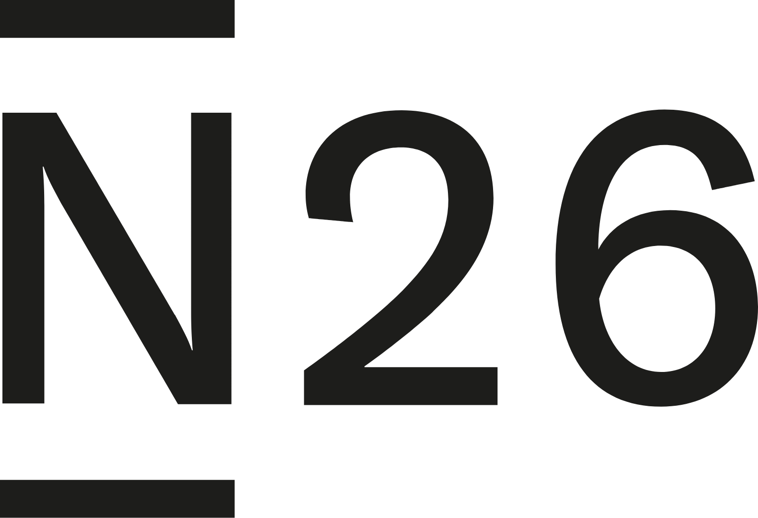 N26 logo (PNG transparent)