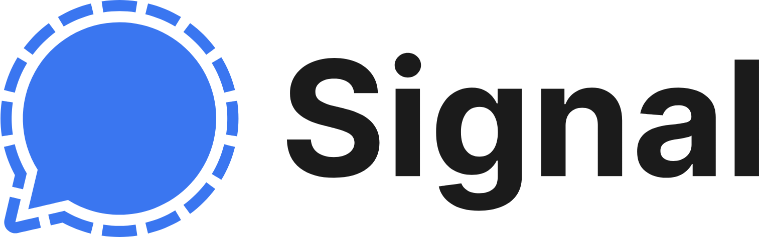 Signal logo large (transparent PNG)