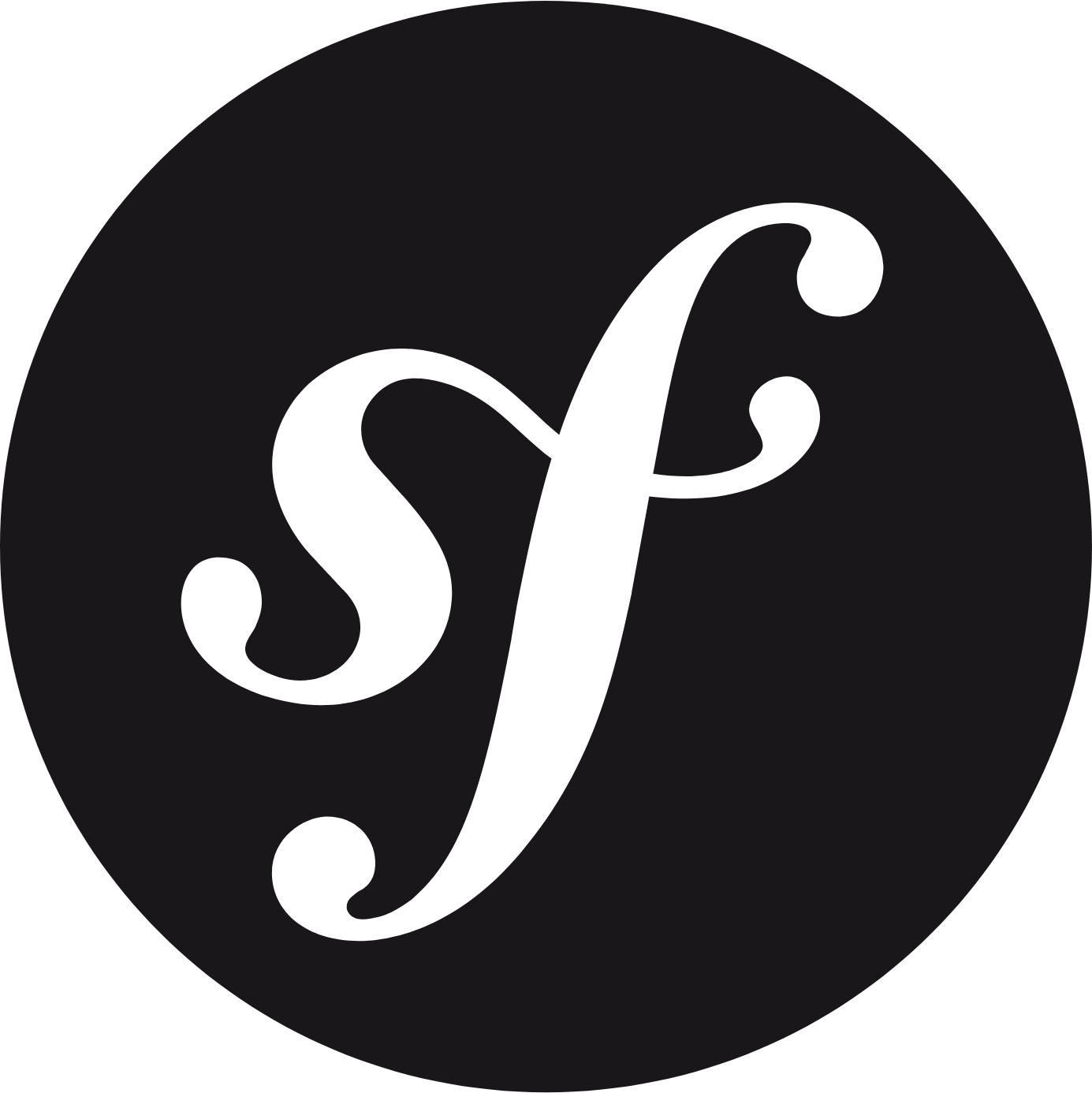 Symfony logo (transparent PNG)