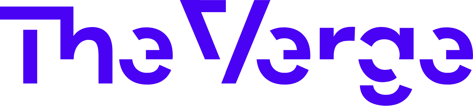 The Verge logo large (transparent PNG)