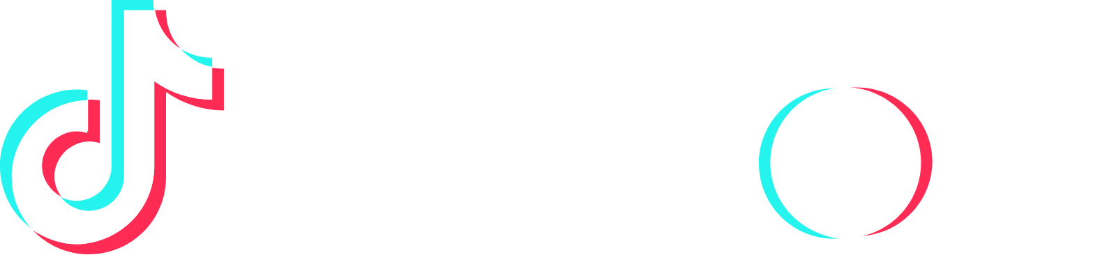 TikTok logo large for dark backgrounds (transparent PNG)