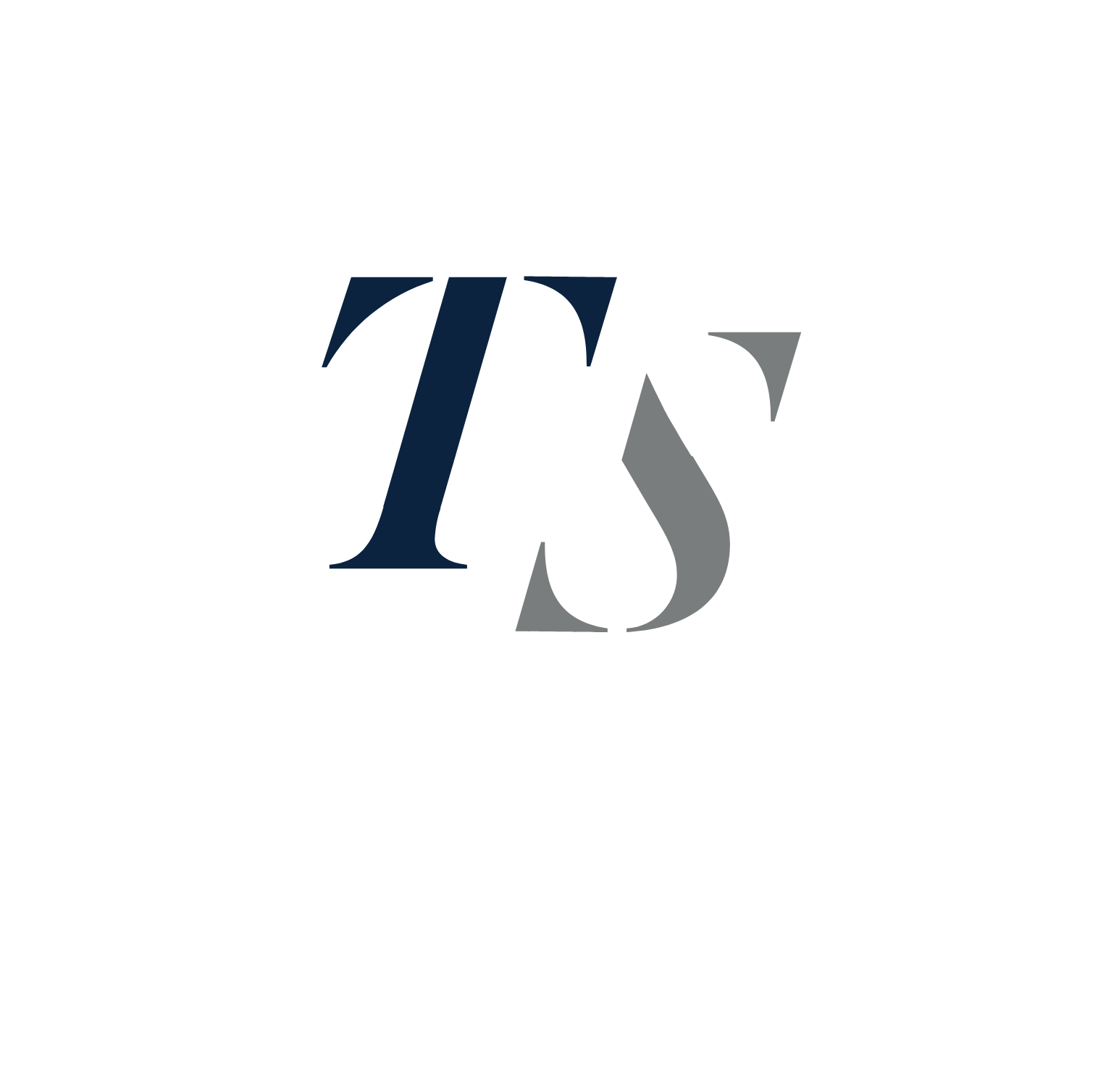 TrueShares logo large for dark backgrounds (transparent PNG)