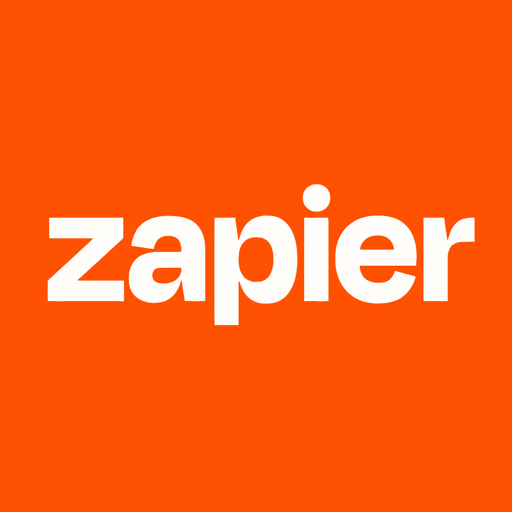 Zapier logo (PNG transparent)