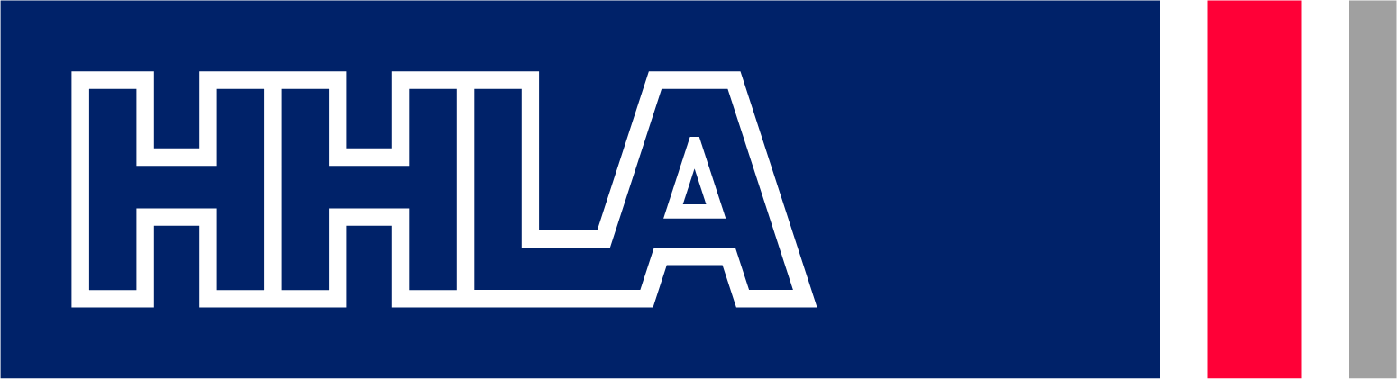 Hamburger Hafen und Logistik Logo